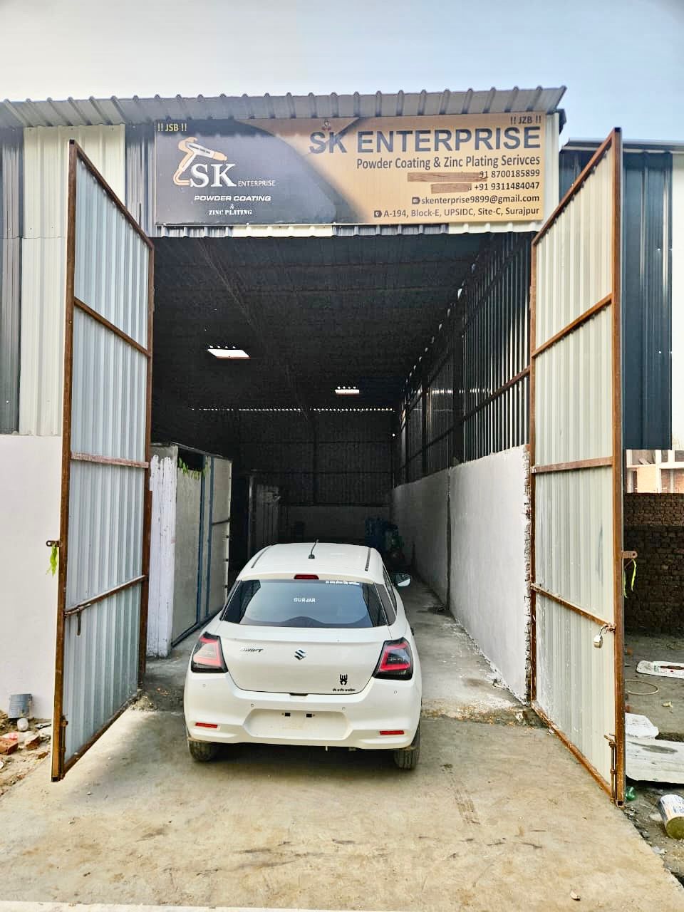 Factory view of SK Enterprise